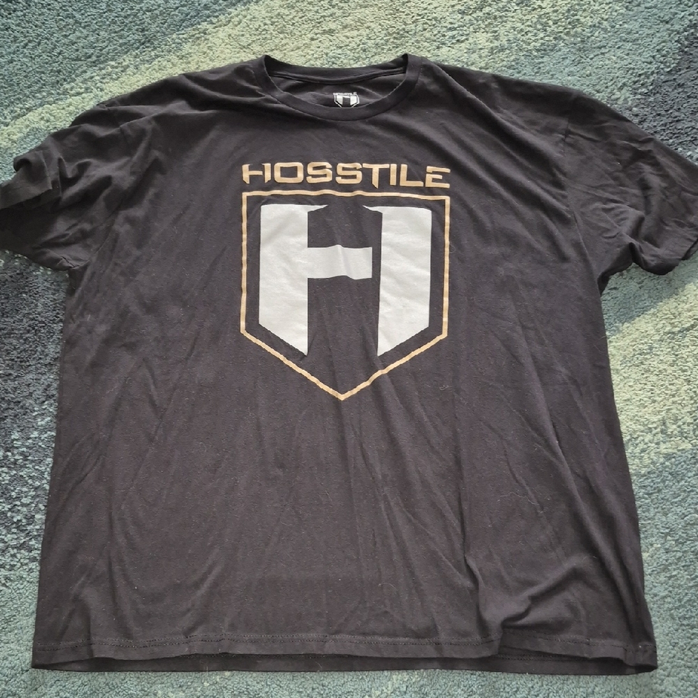 Mens HOSSTILE Sheild Classic Tshirt Size 3xl